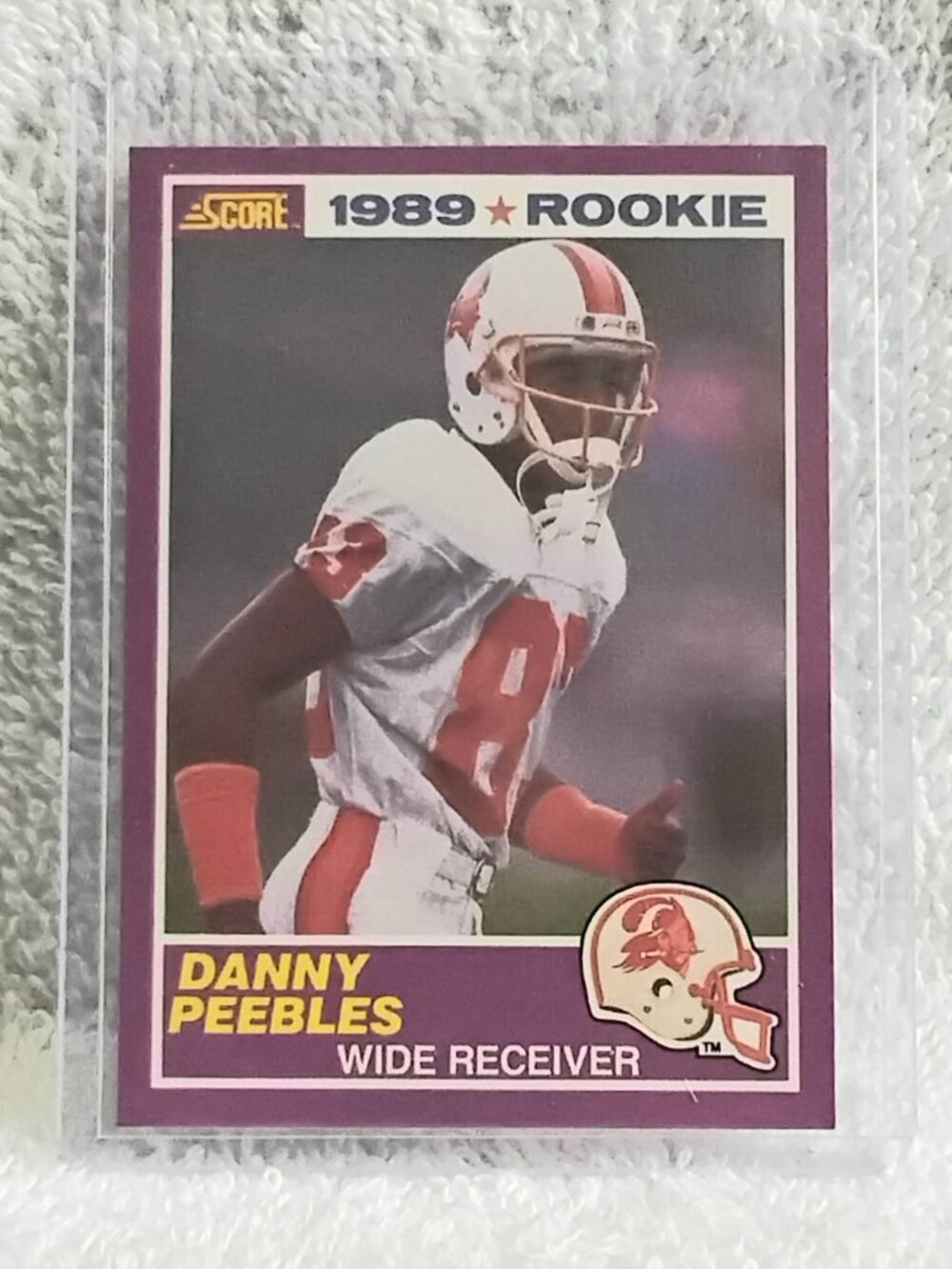 5/$20 Mint 1989 Score Danny Peebles NFL Supplemental 1989 Rookie Card 430S!!